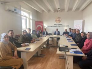 Okul Müdürleri ile toplantı yaptı