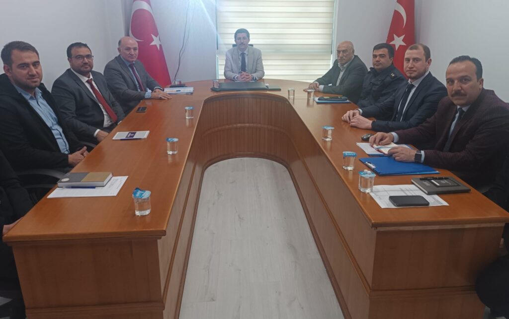 Cihanbeyli de Seçim güvenliği toplantısı yapıldı.