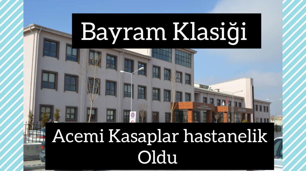Cihanbeyli de Acemi Kasaplar Hastanelik oldu