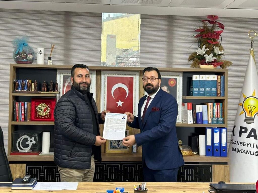 Memiş Taşpınar Belediye Başkanlığı için Aday adaylık başvurusunu yaptı