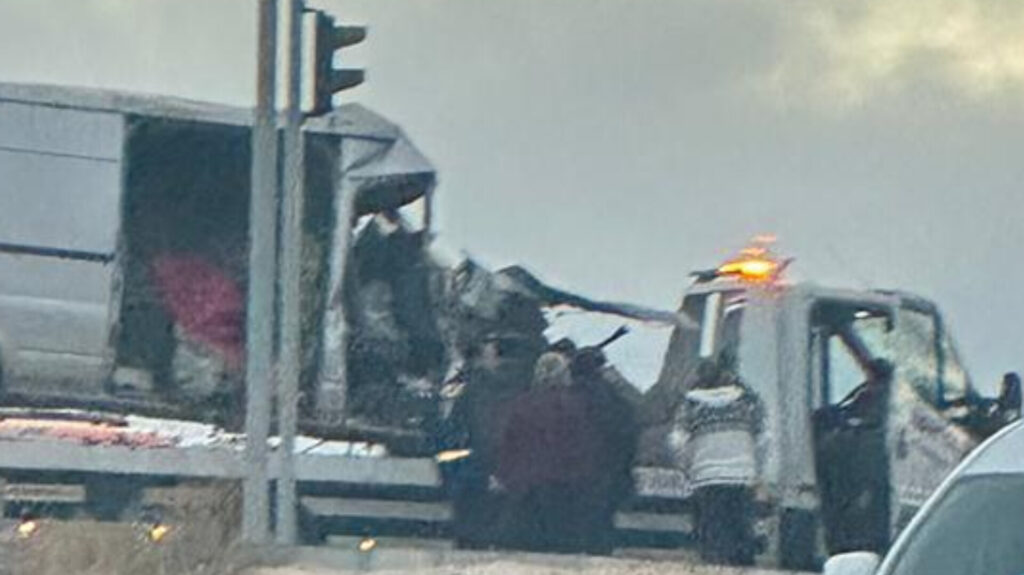 Cihanbeylide meydana gelen trafik kazasinda 2 kişi yaralandı.