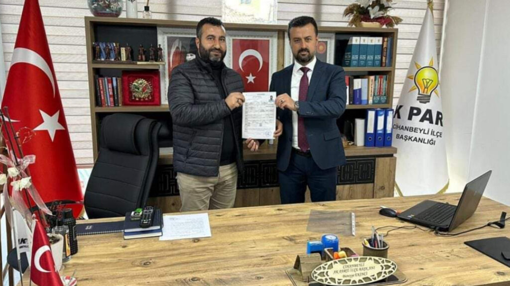 SERDAR KARABURUN BELEDİYE BAŞKANLIĞI ADAY ADAYLIĞI BAŞVURUSUNU YAPTI