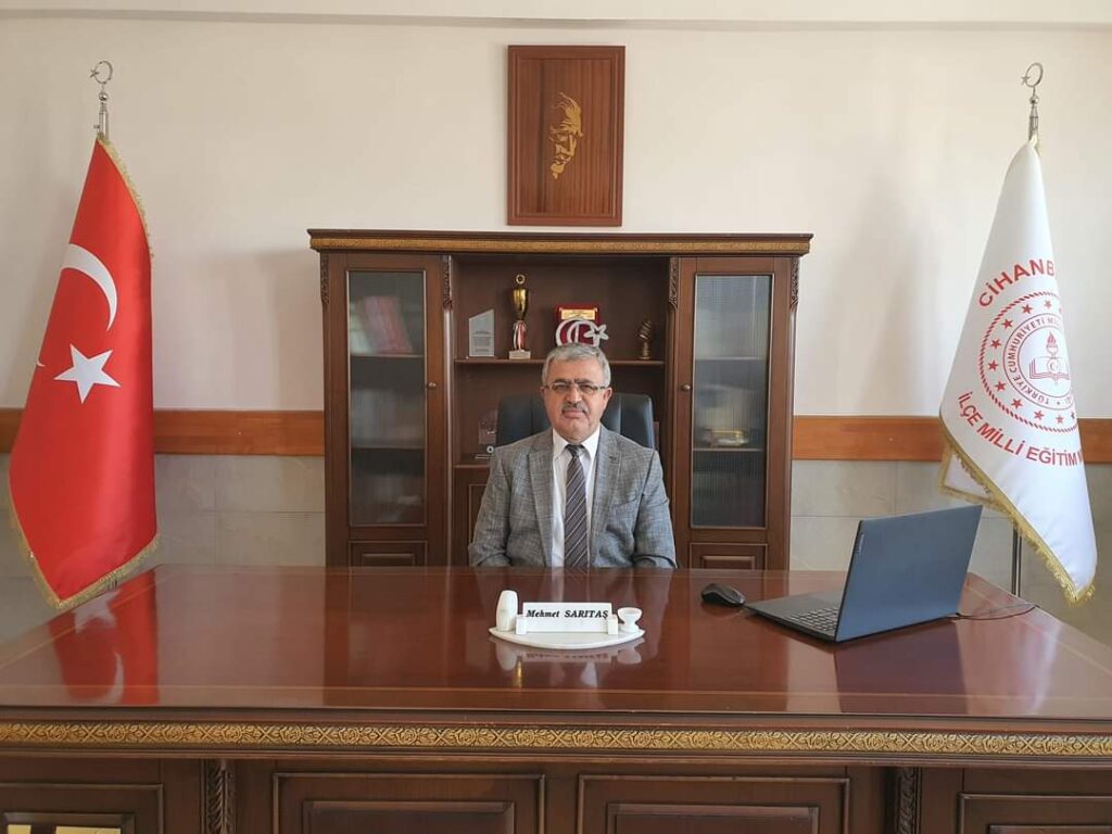 İLÇE MİLLİ EĞİTİM MÜDÜRÜ MEHMET SARITAŞ’IN YARI YIL TATİLİ MESAJI