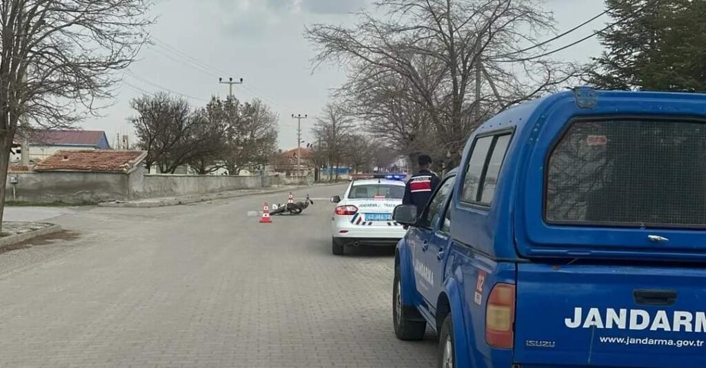 Cihanbeyli de Motosiklet Kazası Yaralı Konya’da tedavi altına alındı