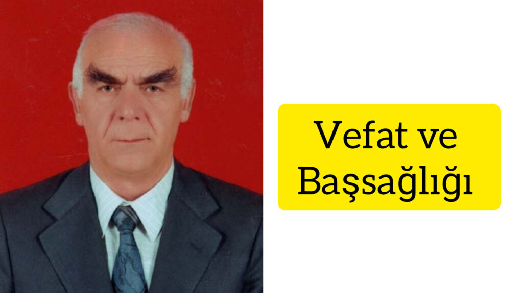 Vefat ve başsağlığı Cihanbeyli Tuğgeneral hayata veda etti 